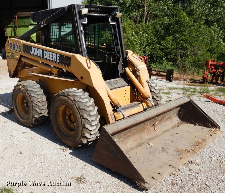 image for item IN9911 1996 John Deere 8875  skid steer loader
