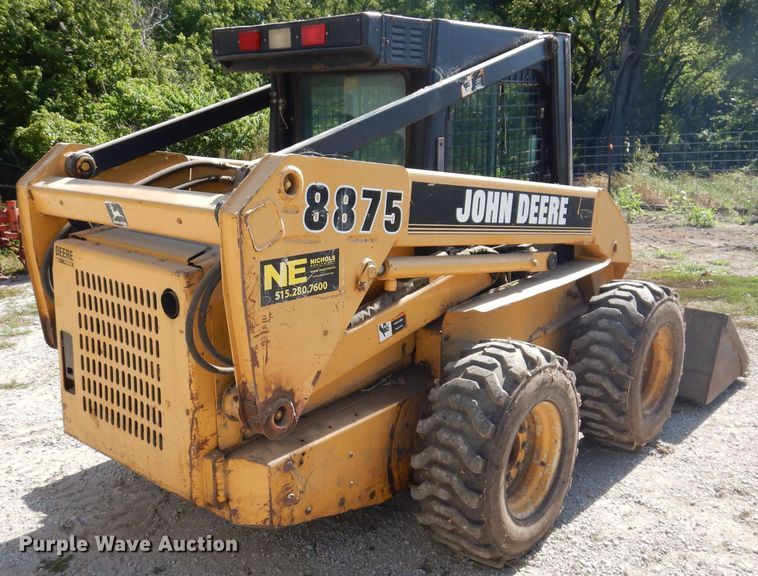 image for item IN9911 1996 John Deere 8875  skid steer loader