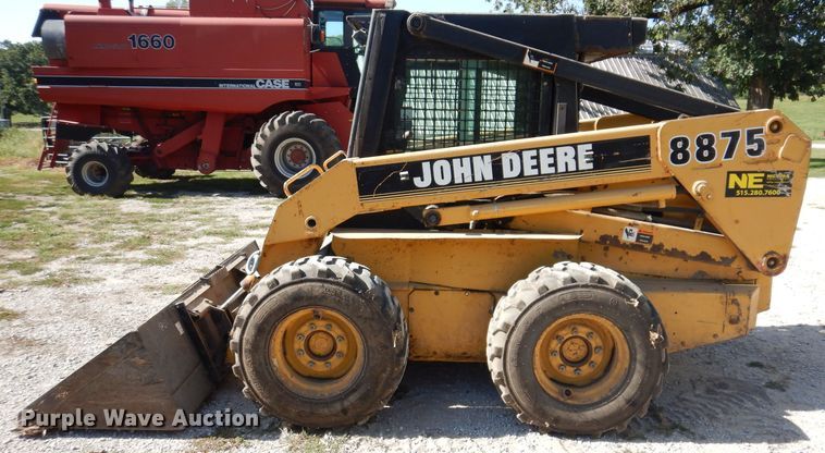 image for item IN9911 1996 John Deere 8875  skid steer loader
