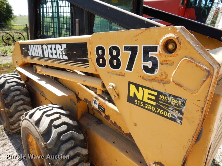 image for item IN9911 1996 John Deere 8875  skid steer loader