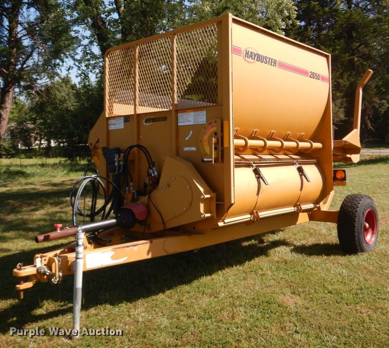 image for item JI9434 Duratech HayBuster 2650  bale processor