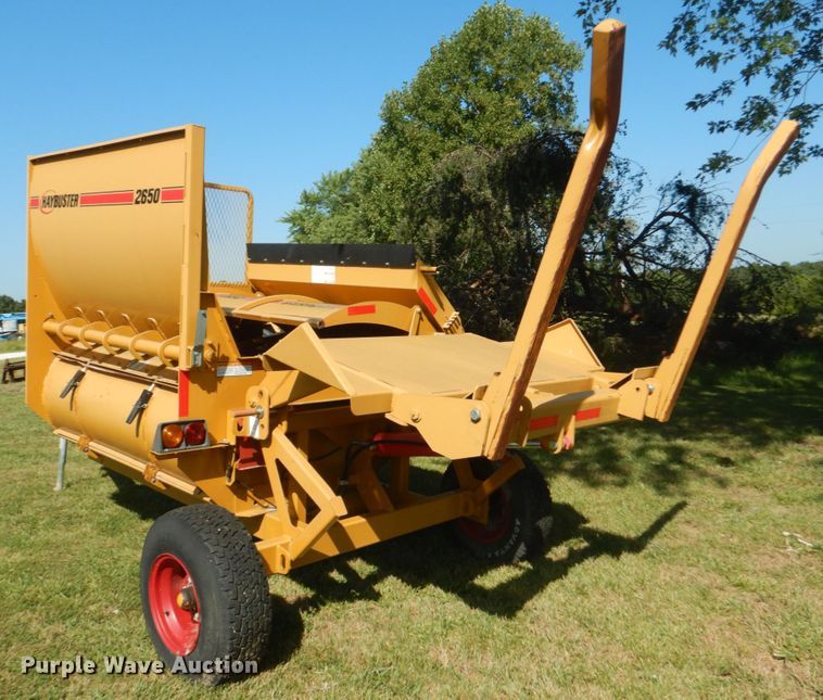 image for item JI9434 Duratech HayBuster 2650  bale processor