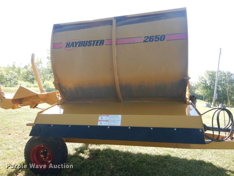 image for item JI9434 Duratech HayBuster 2650  bale processor