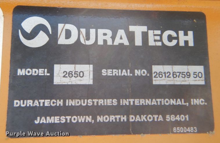 image for item JI9434 Duratech HayBuster 2650  bale processor