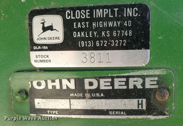image for item KK9335 John Deere 653  all-crop head