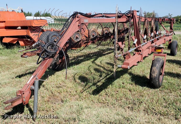 image for item KK9341 Rhino DF12  hay rake