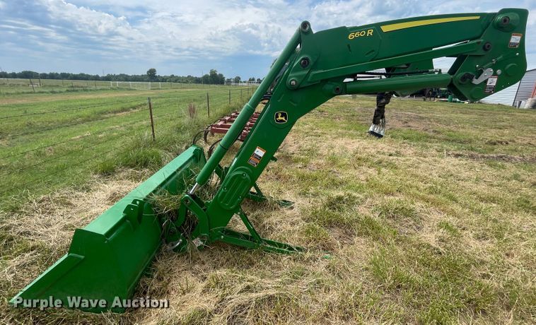 image for item KK9434 John Deere 660R  loader