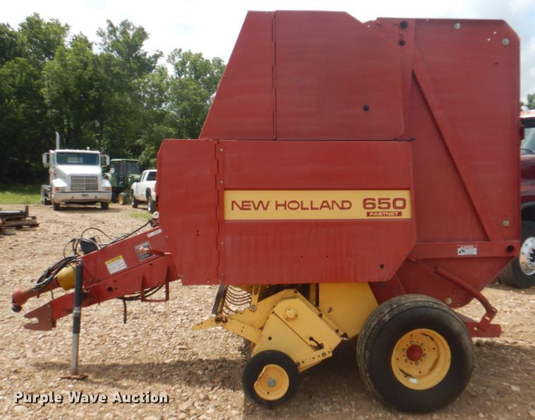image for item KW9822 1995 New Holland 650 Fastnet  round baler