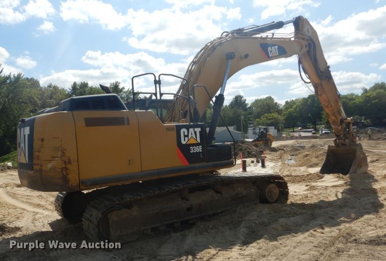 image for item DI1101 2012 Caterpillar 336E  excavator