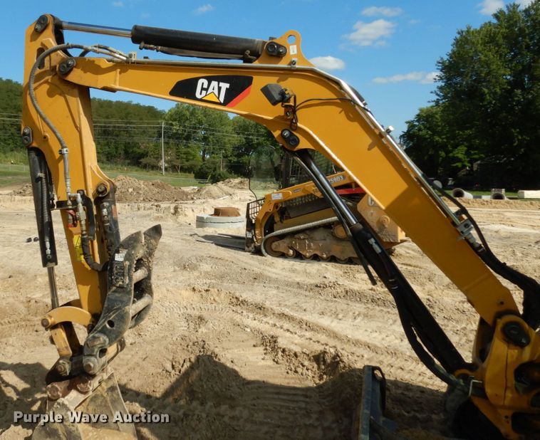 image for item DI1102 2017 Caterpillar 303.5 E2  mini excavator