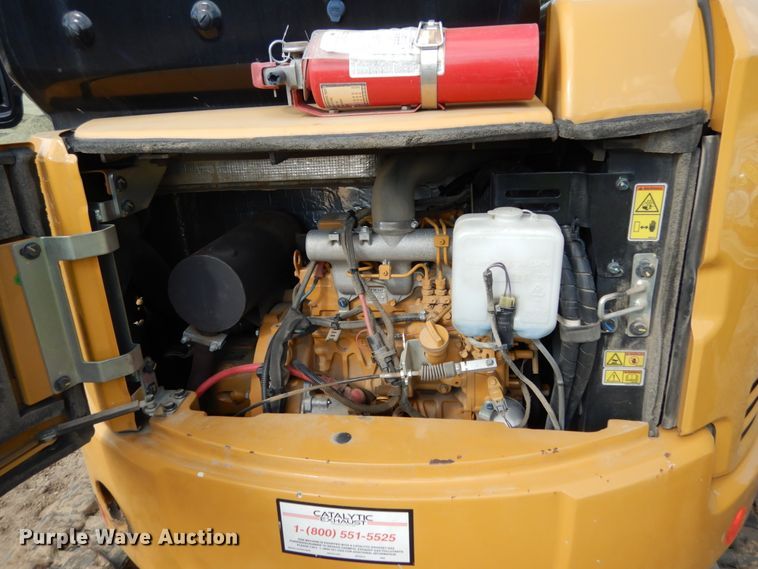 image for item DI1102 2017 Caterpillar 303.5 E2  mini excavator