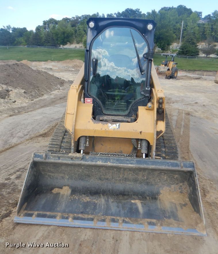 image for item DI1106 2018 Caterpillar 259D  tracked skid steer loader