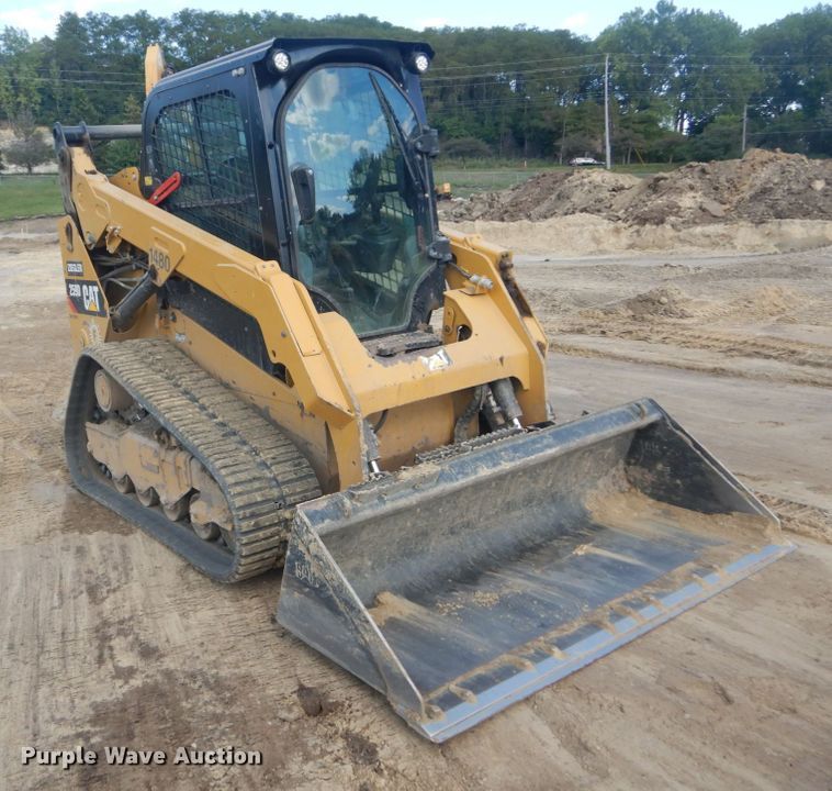 image for item DI1106 2018 Caterpillar 259D  tracked skid steer loader