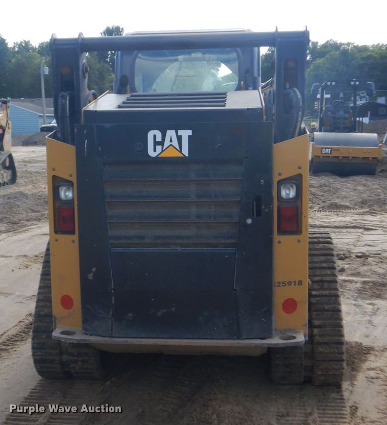 image for item DI1106 2018 Caterpillar 259D  tracked skid steer loader
