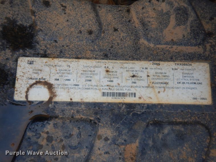 image for item DI1111 2007 Caterpillar 330DL  excavator with Bay Shore Systems LoDril drilling rig