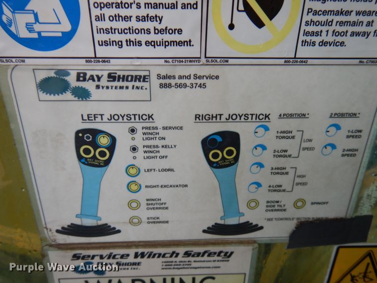 image for item DI1111 2007 Caterpillar 330DL  excavator with Bay Shore Systems LoDril drilling rig
