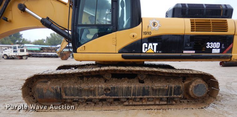 image for item DI1111 2007 Caterpillar 330DL  excavator with Bay Shore Systems LoDril drilling rig