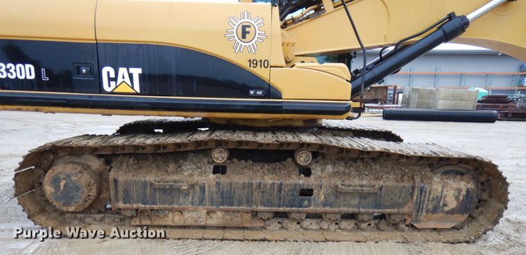 image for item DI1111 2007 Caterpillar 330DL  excavator with Bay Shore Systems LoDril drilling rig