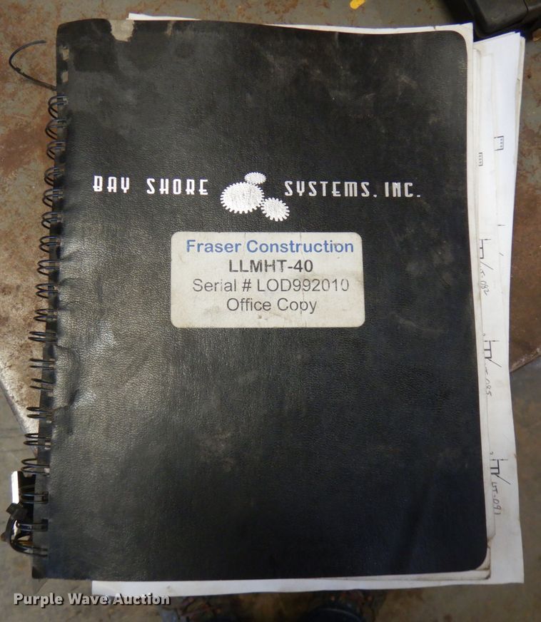 image for item DI1111 2007 Caterpillar 330DL  excavator with Bay Shore Systems LoDril drilling rig