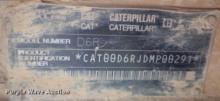 image for item DI1112 2002 Caterpillar D6R XW  dozer