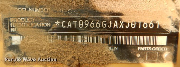 image for item DI1113 2004 Caterpillar 966G Series II  wheel loader