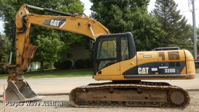 image for item DI1125 2008 Caterpillar 320DL  excavator