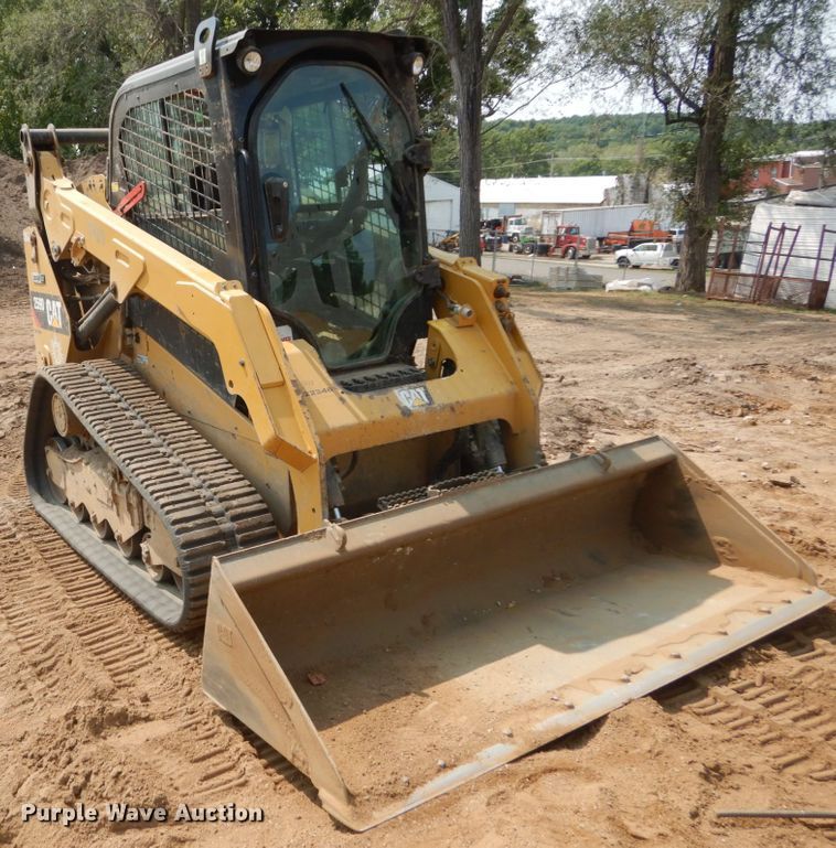 image for item DI1127 2019 Caterpillar 259D  tracked skid steer loader