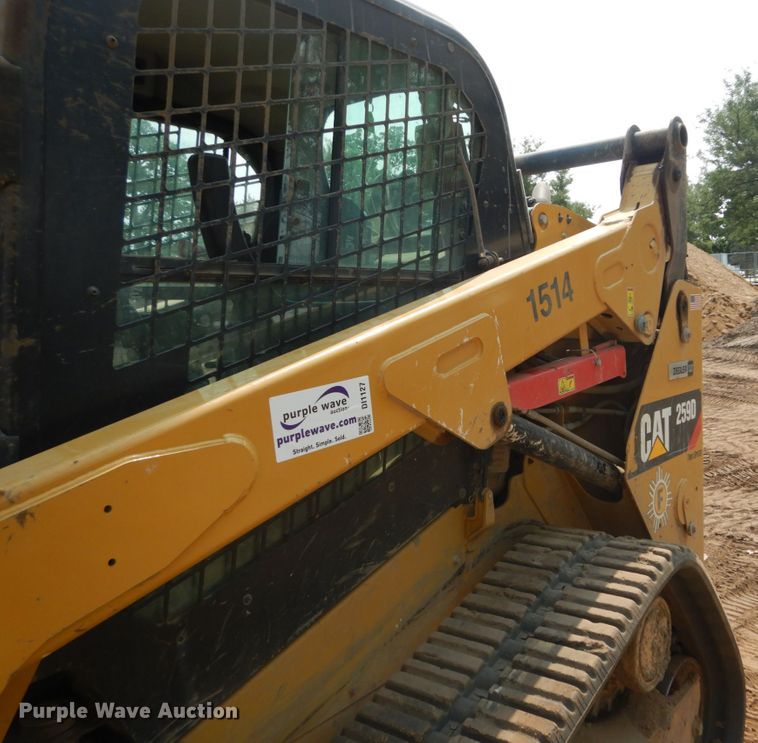 image for item DI1127 2019 Caterpillar 259D  tracked skid steer loader