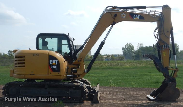 image for item DI1133 2018 Caterpillar 308E2 CRH2R  mini excavator