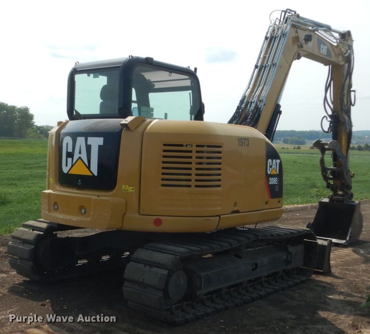 image for item DI1133 2018 Caterpillar 308E2 CRH2R  mini excavator