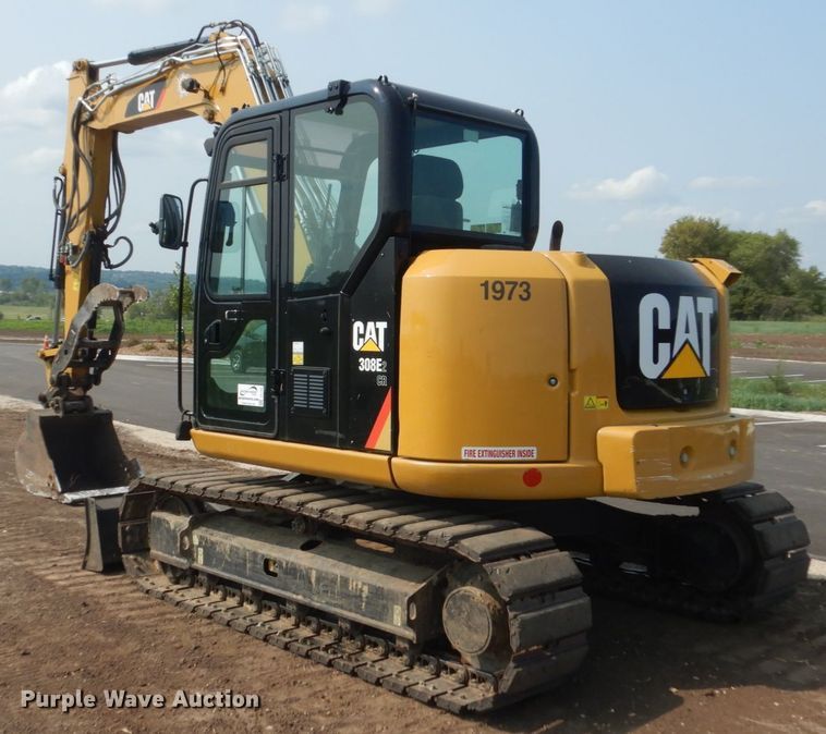 image for item DI1133 2018 Caterpillar 308E2 CRH2R  mini excavator