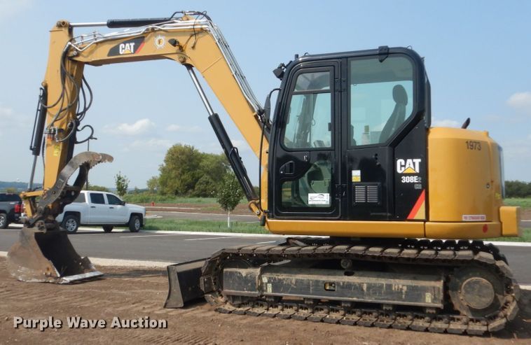 image for item DI1133 2018 Caterpillar 308E2 CRH2R  mini excavator