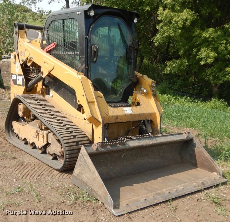 image for item DI1134 2015 Caterpillar 259D  tracked skid steer loader