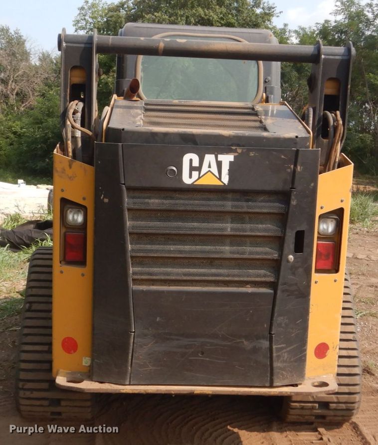 image for item DI1134 2015 Caterpillar 259D  tracked skid steer loader
