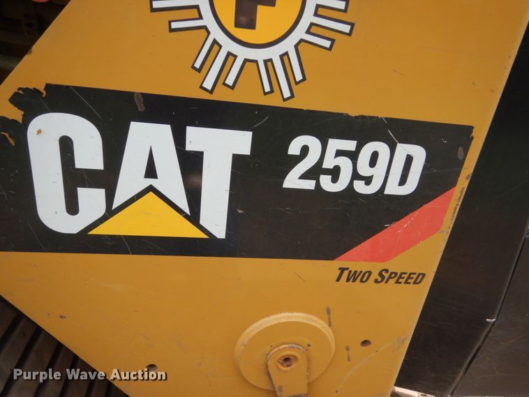 image for item DI1134 2015 Caterpillar 259D  tracked skid steer loader