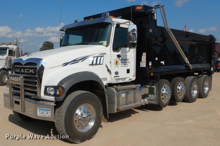 image for item DI1137 2021 Mack Granite  dump truck