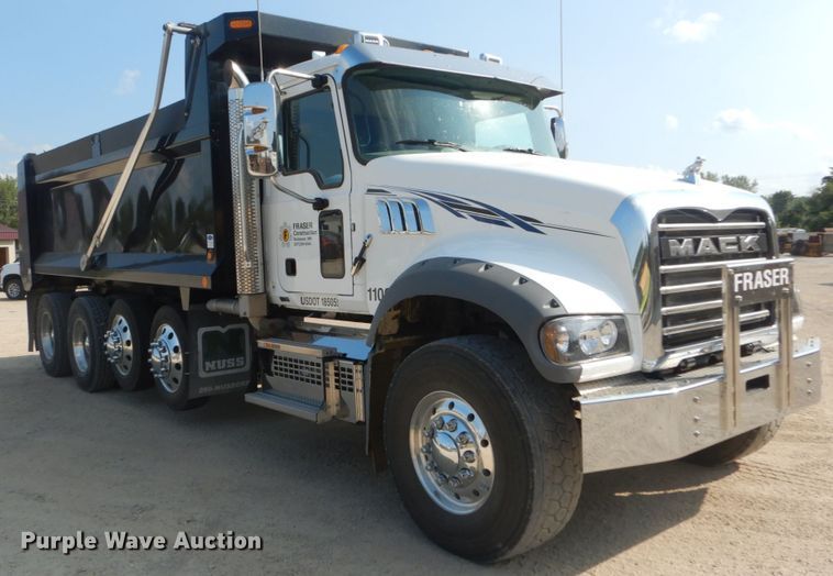 image for item DI1137 2021 Mack Granite  dump truck