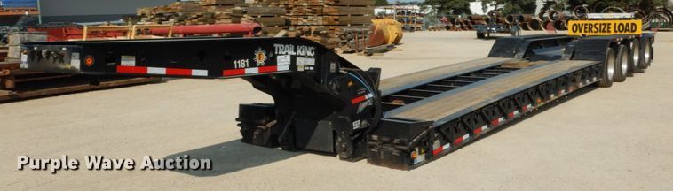 image for item DI1138 2020 Trail King TK110HDG  lowboy equipment trailer