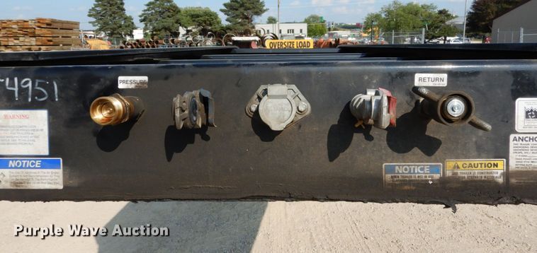 image for item DI1138 2020 Trail King TK110HDG  lowboy equipment trailer
