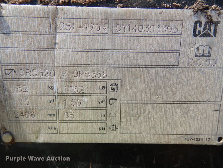 image for item DJ6079 2014 Caterpillar 430F IT  backhoe