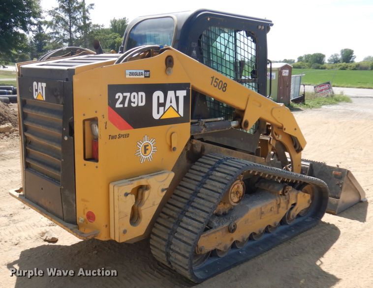image for item DJ6084 2019 Caterpillar 279D  tracked skid steer loader