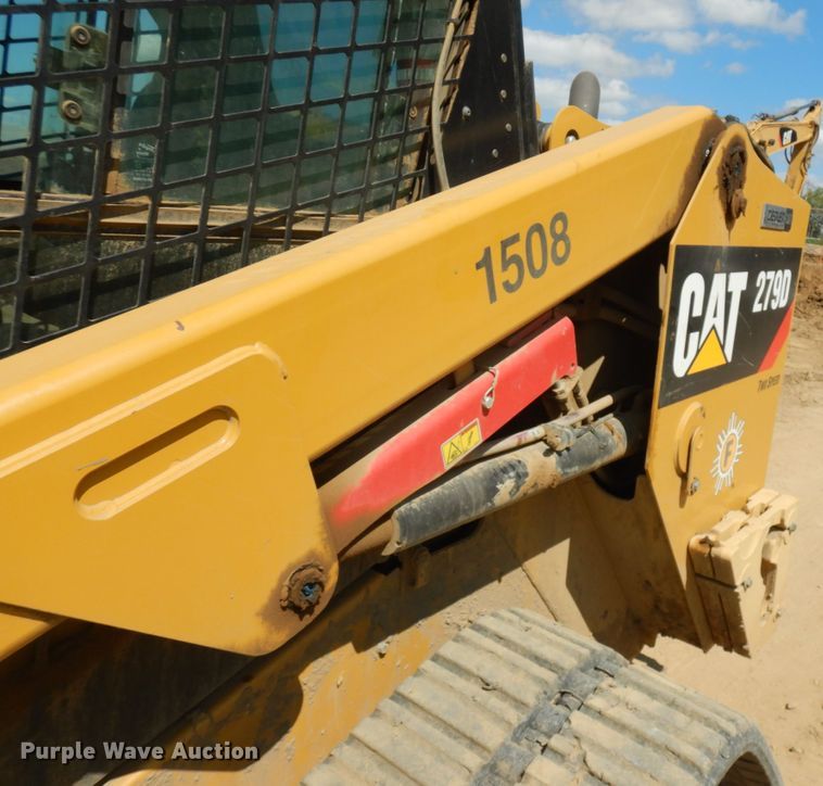 image for item DJ6084 2019 Caterpillar 279D  tracked skid steer loader