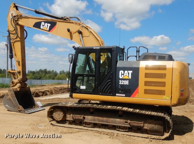 image for item DJ6086 2012 Caterpillar 320E L  excavator