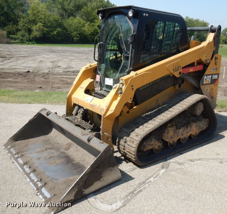image for item DJ6089 2019 Caterpillar 259D  tracked skid steer loader