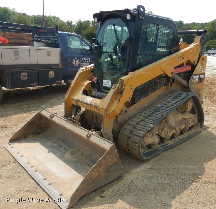 image for item DJ6092 2015 Caterpillar 259D  tracked skid steer loader