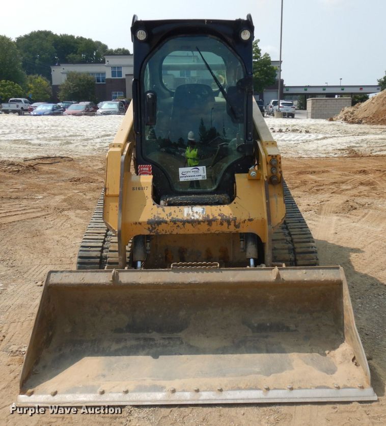 image for item DJ6092 2015 Caterpillar 259D  tracked skid steer loader