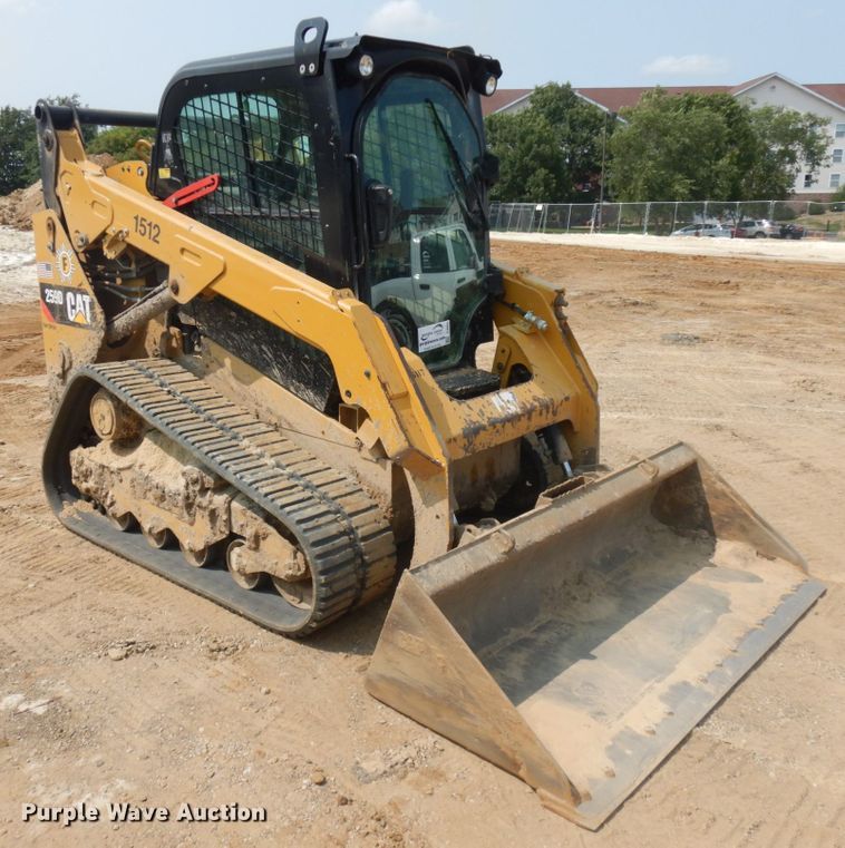 image for item DJ6092 2015 Caterpillar 259D  tracked skid steer loader