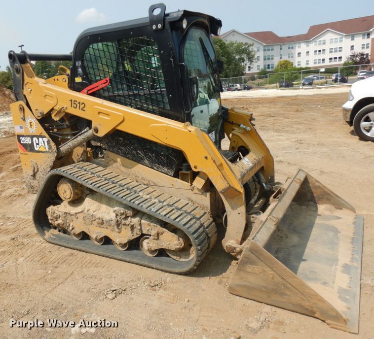 image for item DJ6092 2015 Caterpillar 259D  tracked skid steer loader