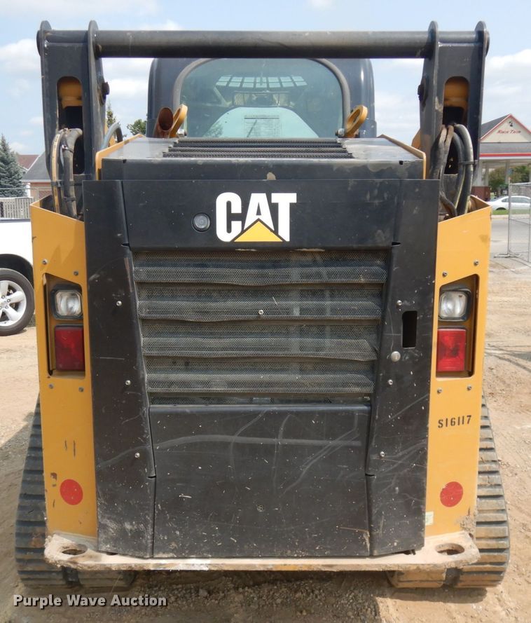 image for item DJ6092 2015 Caterpillar 259D  tracked skid steer loader