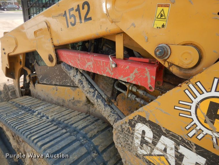 image for item DJ6092 2015 Caterpillar 259D  tracked skid steer loader